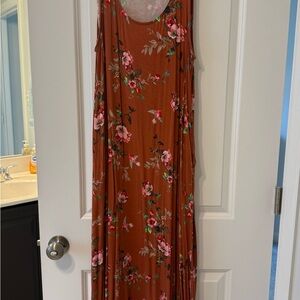 Torrid sleeveless maxi dress